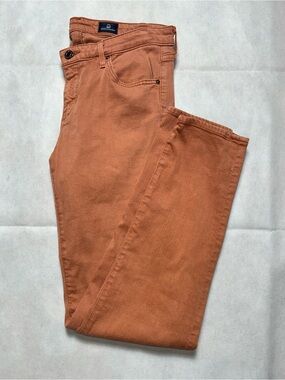 Adriano Goldschmied rust colored the Stevie ankle slim straight size 29R